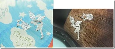 fairy and star earrings