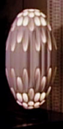 Rougier ovoid tube lamp