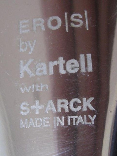 Ero|S| engraved imprint, tulip base Ero|S| engraved imprint, tulip base