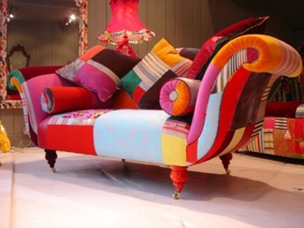 patchwork sofa