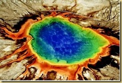 grand prismatic spring from air