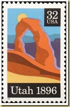 Delicate Arch Stamp