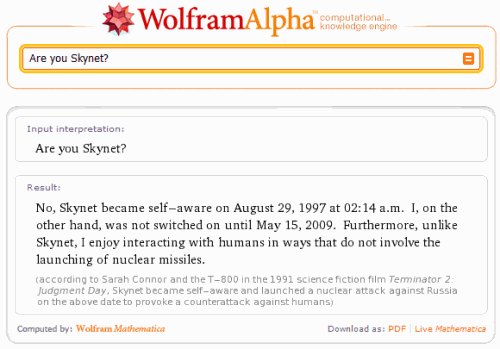 Areyouskynet