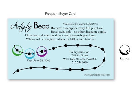 Frequent Buyer Card