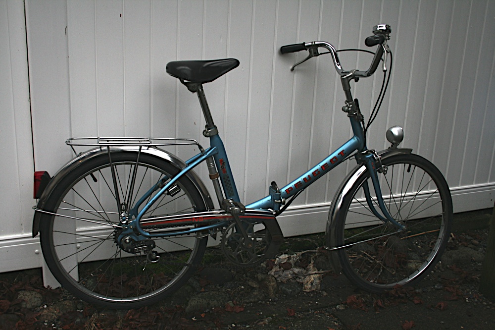 peugeot folding bicycle