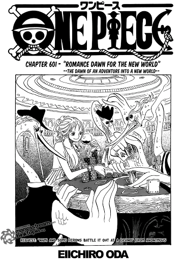 Romance Down for The New World| Read One Piece 601 Online | 00 - Press F5 to reload this image