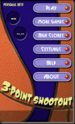 Android Games : 3-Point Shootout