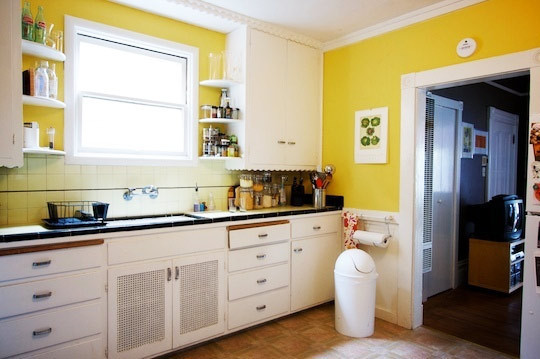 ¿Quién dijo que las cocinas tenían que ser blancas? cocina%20color%203 ¿Quién dijo que las cocinas tenían que ser blancas?