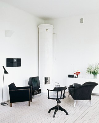2 Casa blanca y minimalista en Suecia