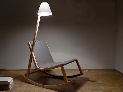 rocking chair rochus jacob 3 Una mecedora que genera luz con el balanceo