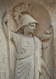 Minerva Detail - Jupiter Column - Ladenburg