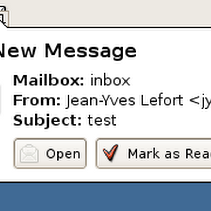 Notificadores de email en Linux