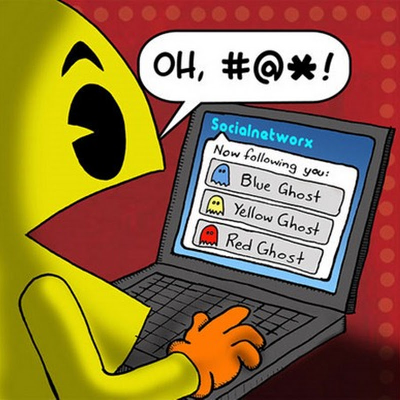Pacman en Twitter