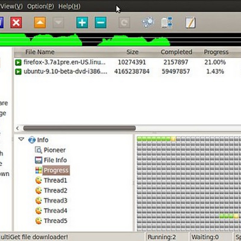 Multiget, el descargador multiple para cualquier SO