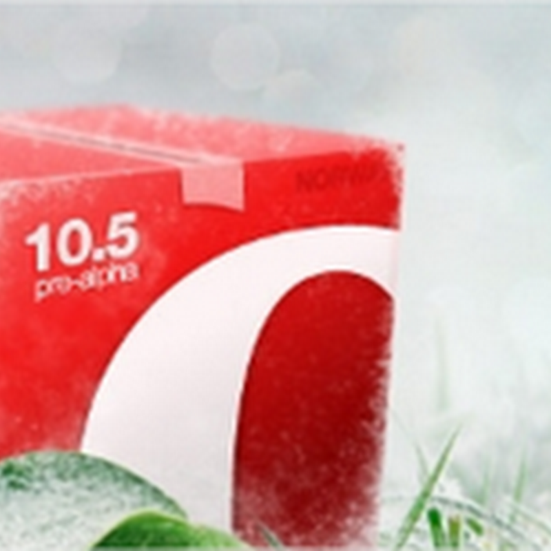 Opera 10.5 disponible para descargar