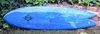 6'0 Quad Fish Acid Tint Paint