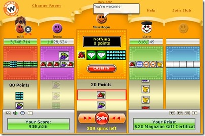 Slot Social game room