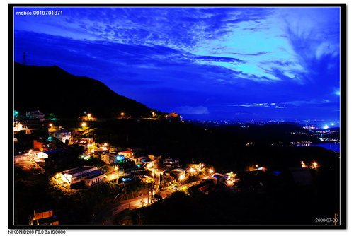 13九份老街美景