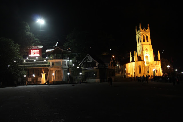 The mall Shimla