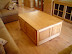 Raised panel oak coffee table.JPG