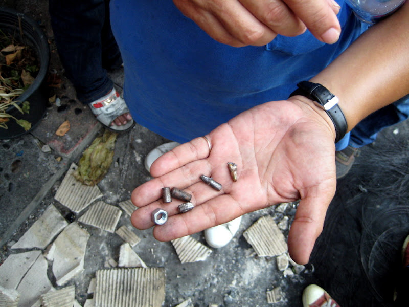 Missiles Collected at Sam Liang Din Daeng. big image in Picasa.