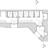 Sanitários Piso 1 - Planta