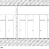 Sanitários Piso 1 - Corte AB