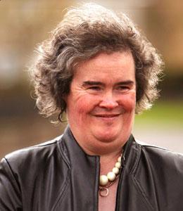 Susan Boyle Short Curly Hairstyle