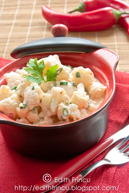 salata de conopida indiana