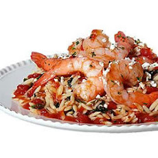 Lisa P's Shrimp with Orzo
