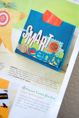 Close up of publication.