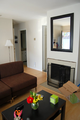 This was before we built our mantle.