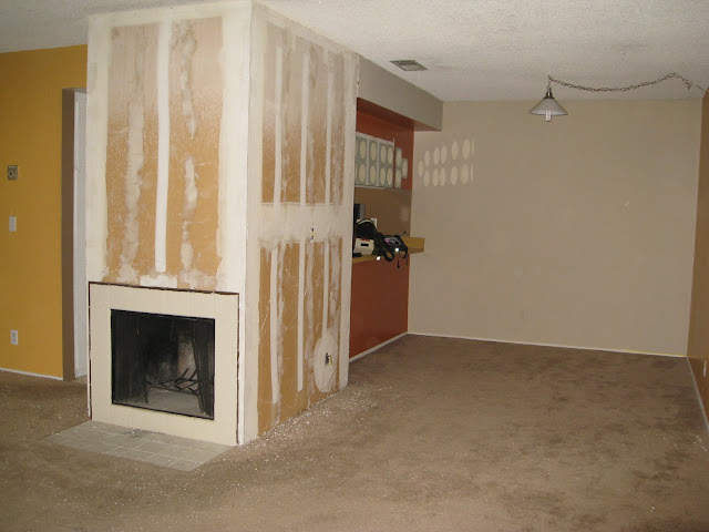Heres the dining room when we first moved.
