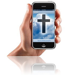 Jesus iPhone cross
