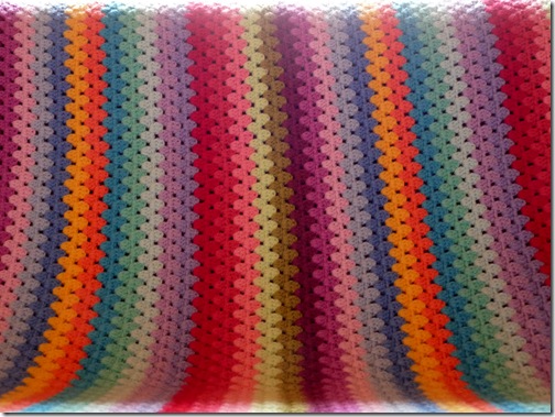 Granny Stripe Blanket (4)