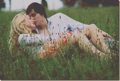love and tall grass