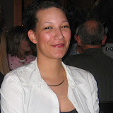 Ken's company Christmas party.  I look like Mr. Ed's girlfriend.  (Dec, 2005)
