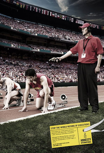Amnesty International Olympics Advertisement Amnesty International Olympics Advertisement