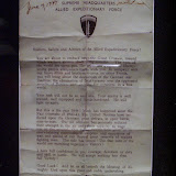Eisenhower's letter to the troops just before D-day