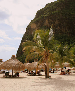 All the beaches on St Lucia are open to the public.