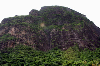And the Petite Piton directly of our beach to the north.