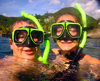 Our third day we went to another resort to go snorkeling.