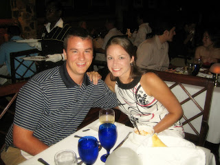 A nice diner at their Italian restaurant.