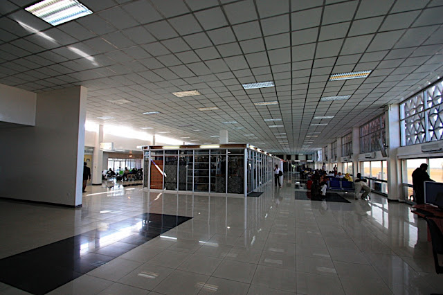 Unutra�njost zra�ne luke u Lusaki