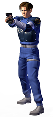 Leon, em Resident Evil 2