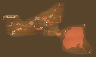 Mapa dos tesouros da Vila
