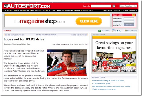autosport