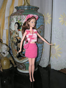 baju barbie rajutan