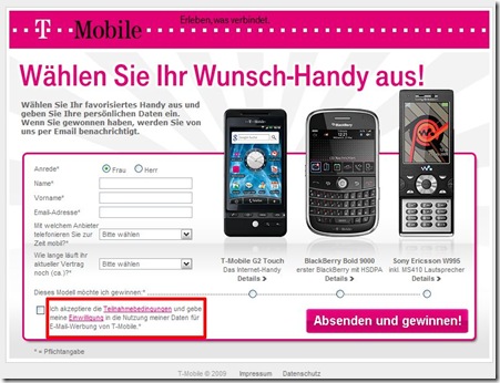 T-Mobile Werbung