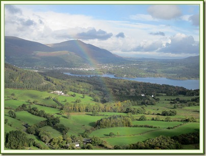 Rainbow over Blencathra